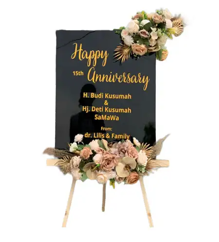 Papan Bunga Akrilik Sruwoh