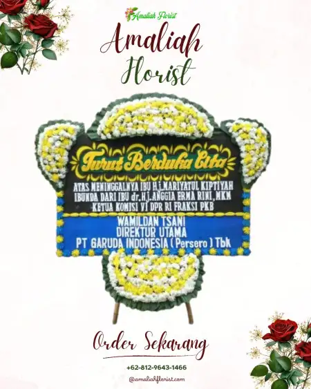 Papan Bunga Duka Sruwoh